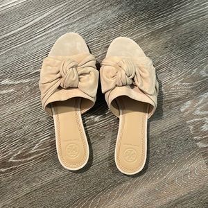 NWOB Tory Burch bow slides